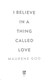 I Believe In A Thing Called Love P/B by Maurene Goo