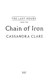 Chain of iron by Cassandra Clare