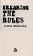 Breaking the rules by Katie McGarry