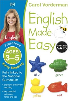 English made easy. Ages 3-5 preschool Early reading by Carol Vorderman