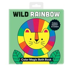 Wild Rainbow Color Magic Bath Book by Mudpuppy