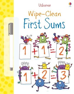 Wipe-Clean First Sums by Jessica Greenwell