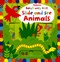 Usborne baby's very first slide and see animals by Stella Baggott