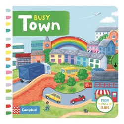 Busy Town Board Book by Rebecca Finn
