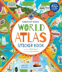 World Atlas Sticker Book by David Dean