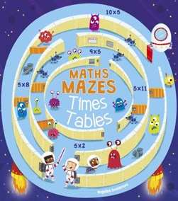 Maths Mazes Times Tables P/B (FS) by Angelika Scudamore