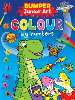 Bumper Junior Art Colour by Numbers by Angela Hewitt
