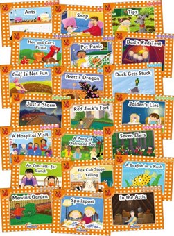 Jolly Phonics Orange Level Readers Complete Set by Louise Van-Pottelsberghe