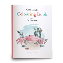 Crab Crush Colouring Book by Silke Diehl