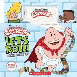 Let's Roll! Sticker Activity Book (Captain Underpants TV) by Howie Dewin