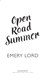 Open Road Summer P/B by Emery Lord