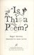 Is this a poem? by Roger Stevens