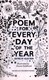 A poem for every day of the year by Allie Esiri