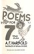 Poems For 7 Year Olds P/B by A. F. Harrold