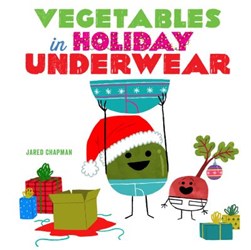 Vegetables in holiday underwear by Jared Chapman