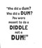 Diddle That Dummed P/B by Kes Gray