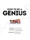 How to be a genius by John Woodward