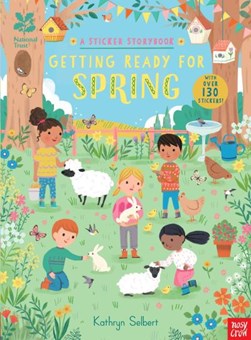 National Trust: Getting Ready for Spring, A Sticker Storyboo by Kathryn Selbert