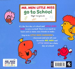 Mr Men Little Miss Go To School P/B by Adam Hargreaves