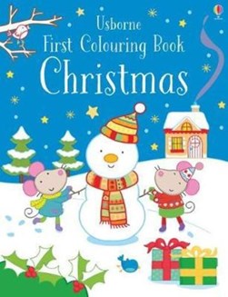 First Colouring Book Christmas by Jessica Greenwell