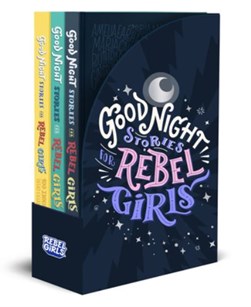 Good Night Stories for Rebel Girls 3-Book Gift Set by Elena Favilli
