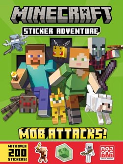 Minecraft Sticker Adventure Mob Attacks P/B by Mojang AB