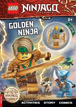 LEGO¬ NINJAGO¬: Golden Ninja Activity Book (with Lloyd minifigure) by LEGO®