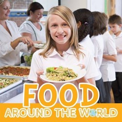 Food around the world by Joanna Brundle