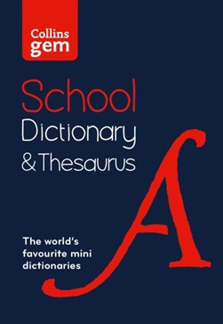 Collins Gem School Dictionary & Thesaurus 3Ed P/B by Ian Brookes