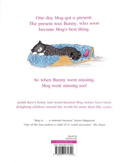 Mog And Bunny P/B by Judith Kerr