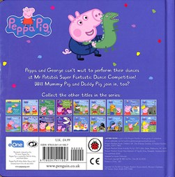 Peppa Pig Peppa Goes Dancing Board Book by Lauren Holowaty