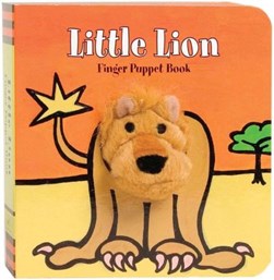 Little lion finger puppet book by Klaartje van der Put