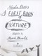 A First Book of Nature P/B by Nicola Davies