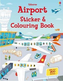 Airport Sticker and Colouring Book by Simon Tudhope