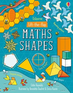 Lift-the-flap maths shapes by Eddie Reynolds