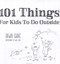101 things for kids to do outside by Dawn Isaac
