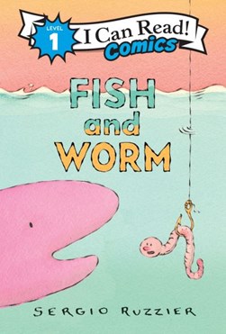 Fish and worm by Sergio Ruzzier