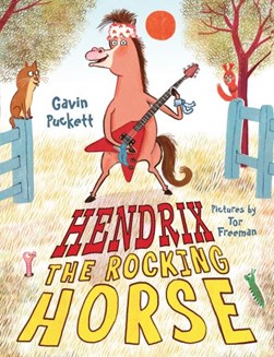 Hendrix the rocking horse by Gavin Puckett