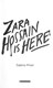 Zara Hossain is here by Sabina Khan