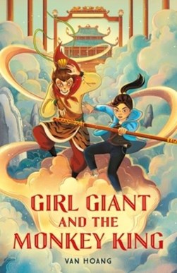Girl giant and the Monkey King by Van Hoang