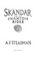 Skandar And The Phantom Rider H/B by A. F. Steadman