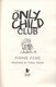 Only Child Club P/B by Anne Fine