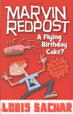 A flying birthday cake? by Louis Sachar