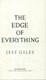 Edge Of Everything P/B by Jeff Giles