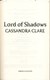 Lord of shadows by Cassandra Clare