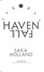 Havenfall P/B by Sara Holland