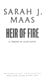 Heir Of Fire P/B by Sarah J. Maas