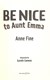 Be nice to Aunt Emma by Anne Fine