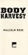 Body harvest by Malcolm Rose