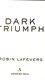 Dark triumph by Robin LaFevers